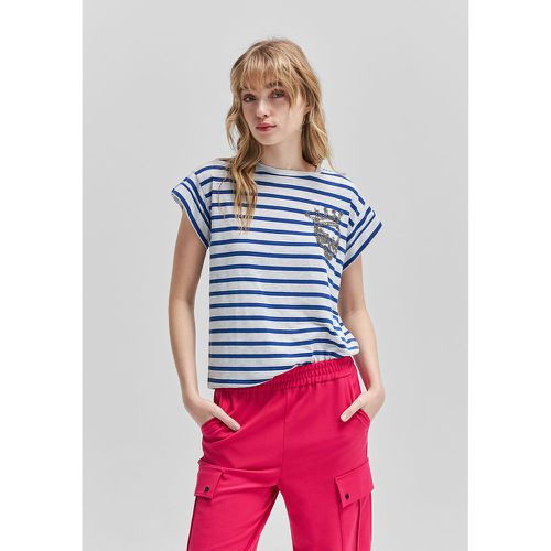 Breton Striped T-Shirt with Short Sleeves - IKKS - Modalova
