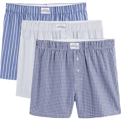 Pack of 3 Boxers in Cotton - LA REDOUTE COLLECTIONS - Modalova