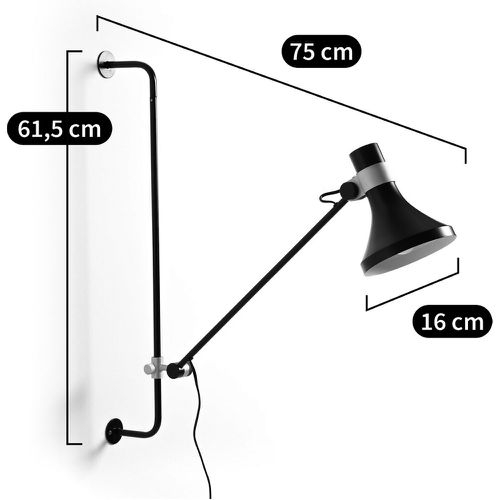 Jazzy Metal and Wall Lamp with Swing Arm - LA REDOUTE INTERIEURS - Modalova
