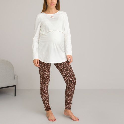 Cotton Jersey Maternity Pyjamas - LA REDOUTE COLLECTIONS - Modalova
