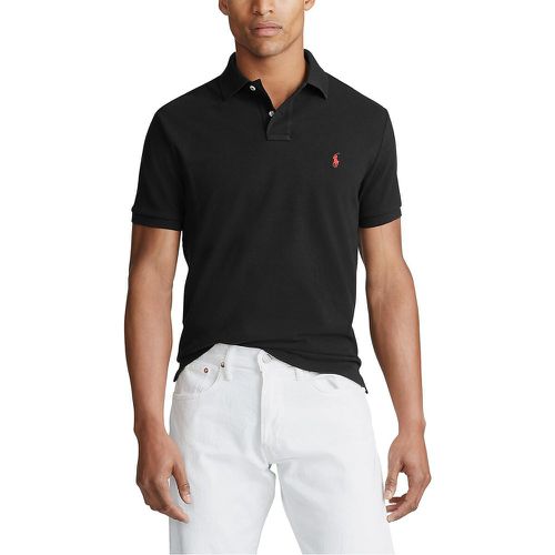 Cotton Piqué Polo Shirt in Custom Fit - Polo Ralph Lauren - Modalova