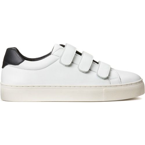 Leather Trainers with Touch 'n' Close Fastening - LA REDOUTE COLLECTIONS - Modalova