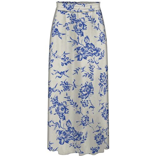 High Waist Maxi Skirt in Floral/Leaf Print - JDY - Modalova