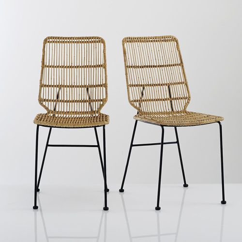 Set of 2 Malu Chairs in Woven Kubu - LA REDOUTE INTERIEURS - Modalova