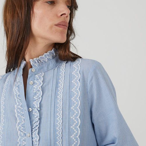 Les Signatures - Eugénie Striped Shirt in Organic Cotton - LA REDOUTE COLLECTIONS - Modalova