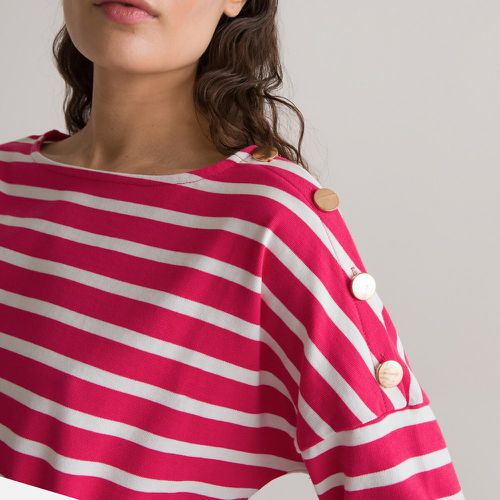 Les Signatures - Breton Striped Cotton T-Shirt - LA REDOUTE COLLECTIONS - Modalova