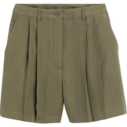 High Waist Shorts with Pleat Front - LA REDOUTE COLLECTIONS - Modalova