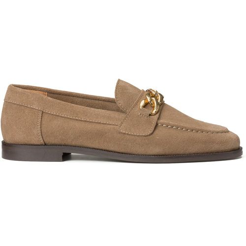 Suede Chain Detail Loafers - LA REDOUTE COLLECTIONS - Modalova
