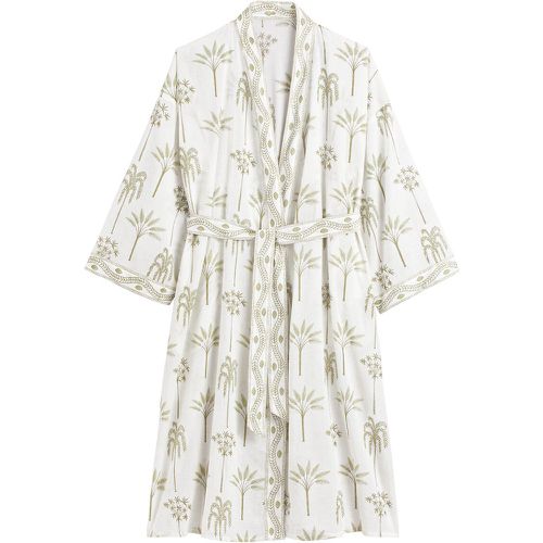 Siwa Kimono Bathrobe in Cotton Voile - LA REDOUTE INTERIEURS - Modalova