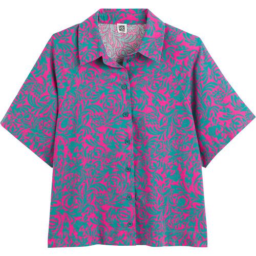 Floral Cotton/Linen Shirt - LA REDOUTE COLLECTIONS - Modalova