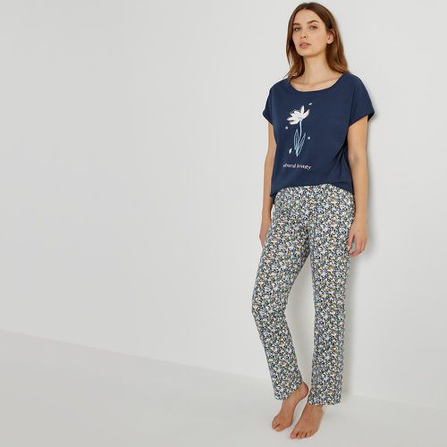 Floral Print Cotton Pyjamas - LA REDOUTE COLLECTIONS - Modalova