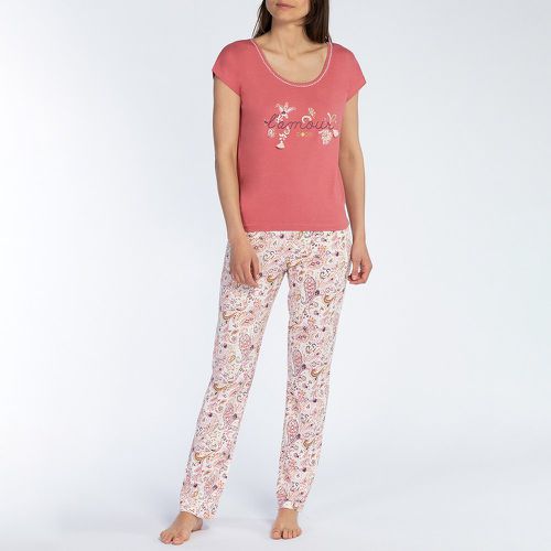 Histoire Cotton Jersey Pyjamas with Short Sleeves - DODO - Modalova