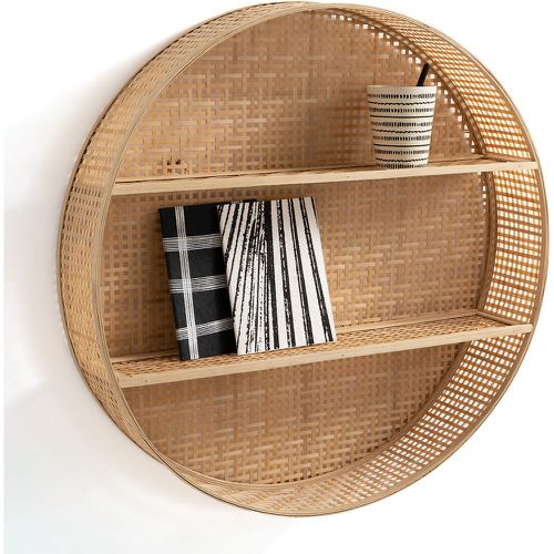 Hadga 60cm Round Bamboo Wall Shelf - LA REDOUTE INTERIEURS - Modalova