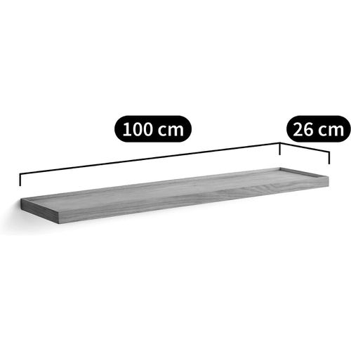 Tidder L100cm Veneer Wall Shelf - AM.PM - Modalova