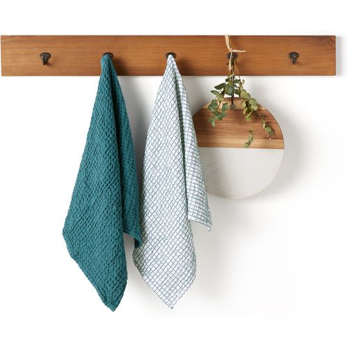 Set of 2 Albi Thick Embossed Cotton Tea Towels - LA REDOUTE INTERIEURS - Modalova