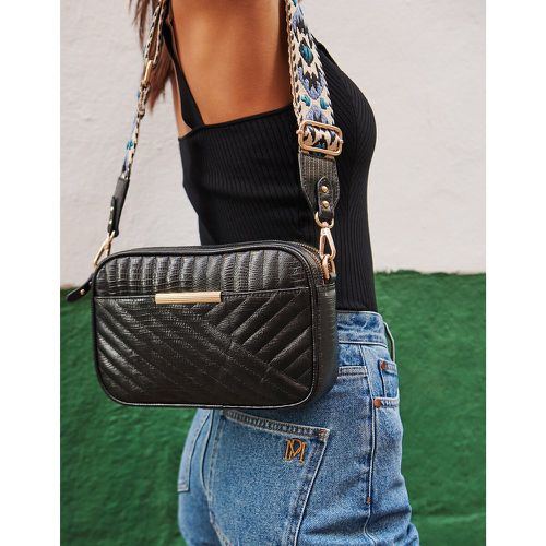 Sammy Crossbody Camera Bag in Snake Print Leather - PETITE MENDIGOTE - Modalova