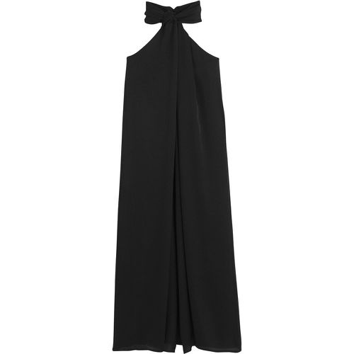 Sleeveless Halterneck Midi Dress with Crossover Front - LA REDOUTE COLLECTIONS - Modalova