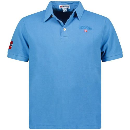 Kars Cotton Polo Shirt with Short Sleeves - geographical norway - Modalova