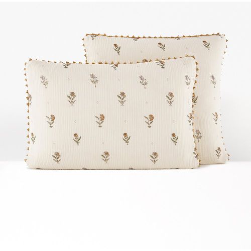 Emeline Floral 100% Cotton Muslin Pillowcase - LA REDOUTE INTERIEURS - Modalova