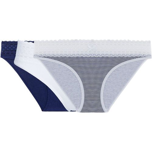 Pack of 3 Les Cotons Knickers in Organic Cotton Mix - Variance - Modalova