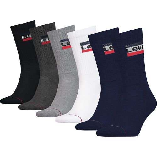 Pack of 2 Pairs of Sports Socks in Cotton Mix - Levi's - Modalova