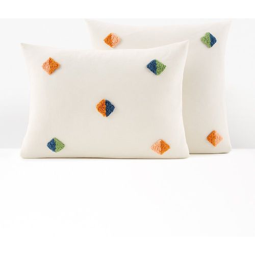 Mentilla Tufted Diamond 100% Cotton Pillowcase - LA REDOUTE INTERIEURS - Modalova