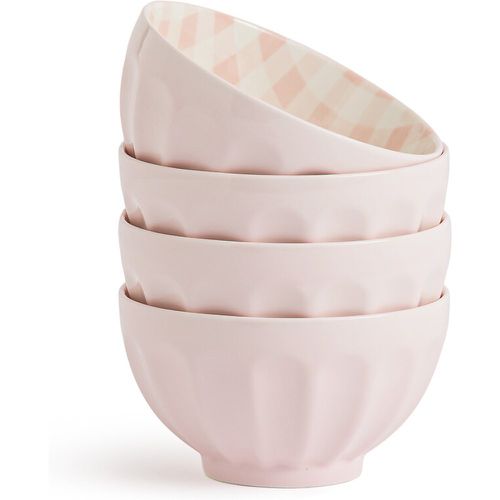 Set of 4 Notele Textured Stoneware Bowls - LA REDOUTE INTERIEURS - Modalova