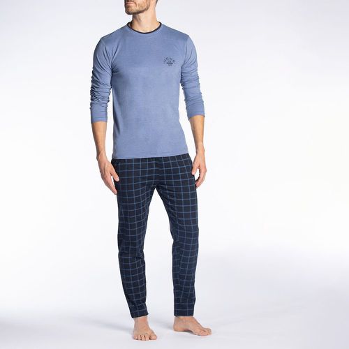 Cotton Mix Pyjamas with Long Sleeves - DODO - Modalova