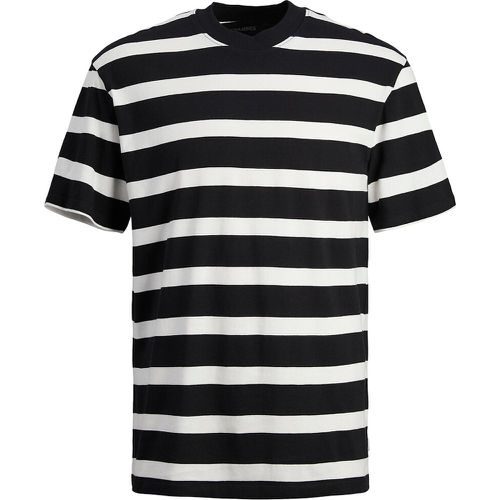 Striped Cotton T-Shirt - jack & jones - Modalova