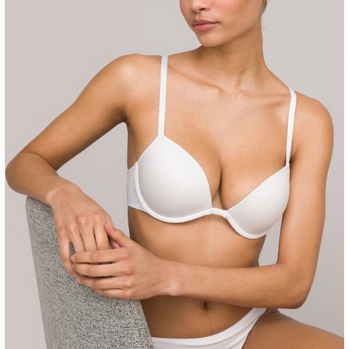 Cotton Push-Up Bra - LA REDOUTE COLLECTIONS - Modalova