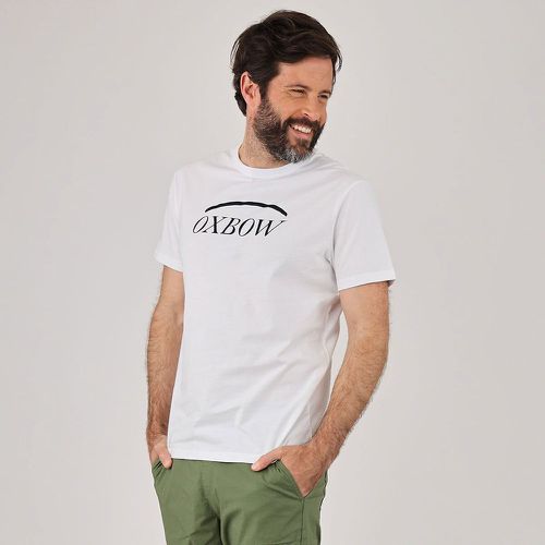 Large Logo Print T-Shirt in Cotton with Short Sleeves - Oxbow - Modalova