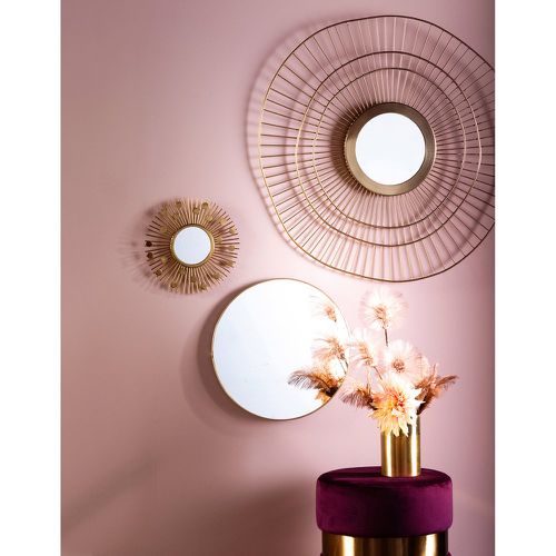 Spyk 70cm Diameter Round Wired Metal Mirror - LA REDOUTE INTERIEURS - Modalova