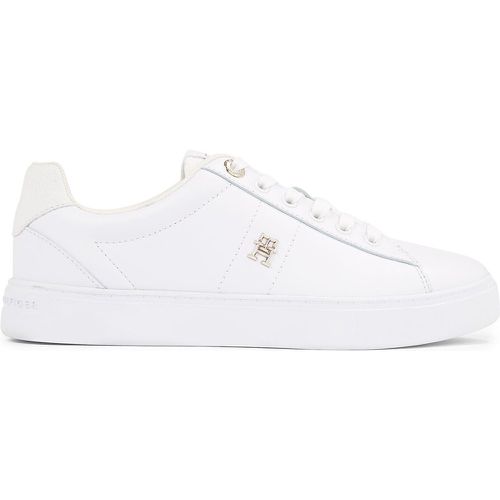 Essential Elevated Leather Trainers - Tommy Hilfiger - Modalova