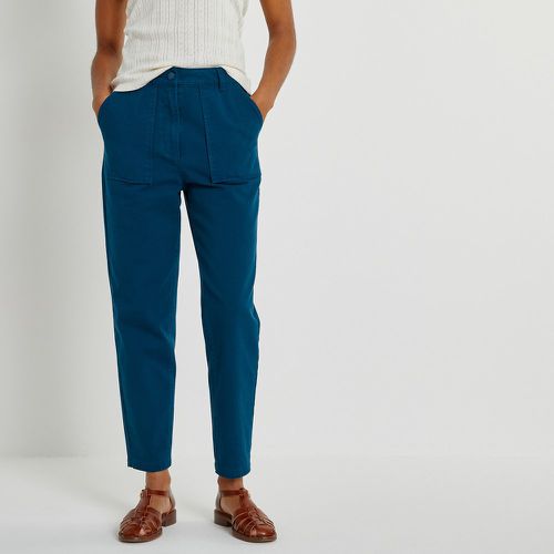 Cotton Cigarette Trousers, Length 26.5" - LA REDOUTE COLLECTIONS - Modalova