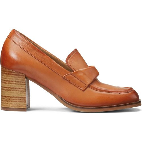 Leather Studded Loafers - MJUS - Modalova