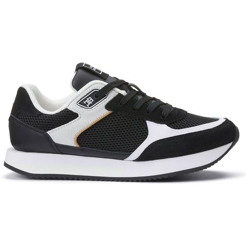 Essential Elevated Runner Trainers in Leather - Tommy Hilfiger - Modalova
