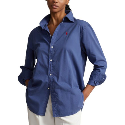 Cotton Poplin Shirt with Long Sleeves - Polo Ralph Lauren - Modalova