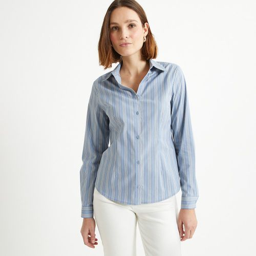 Cotton Mix Shirt with Long Sleeves - Anne weyburn - Modalova