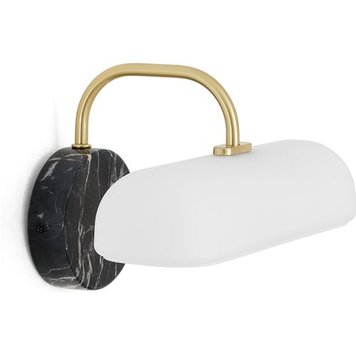 Nota Opaline Glass, Brass and Marble Wall Lamp - LA REDOUTE INTERIEURS - Modalova