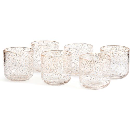 Set of 6 Paljett Bubbled Glitter Glass Cups - LA REDOUTE INTERIEURS - Modalova