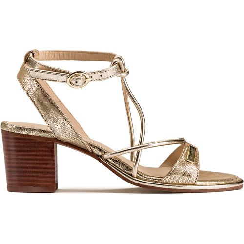 Lilonbuc Leather Heeled Sandals - LES TROPEZIENNES PAR M BELARBI - Modalova