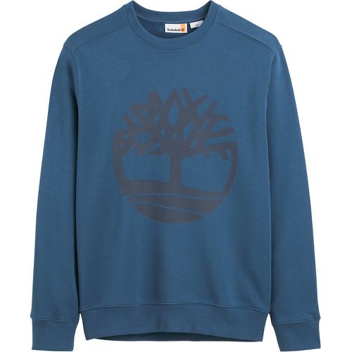Tree Logo Print Sweatshirt in Cotton Mix with Crew Neck - Timberland - Modalova