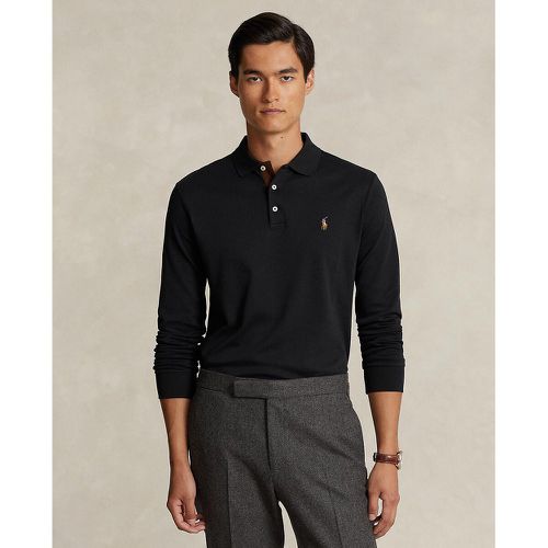 Cotton Polo Shirt with Long Sleeves - Polo Ralph Lauren - Modalova