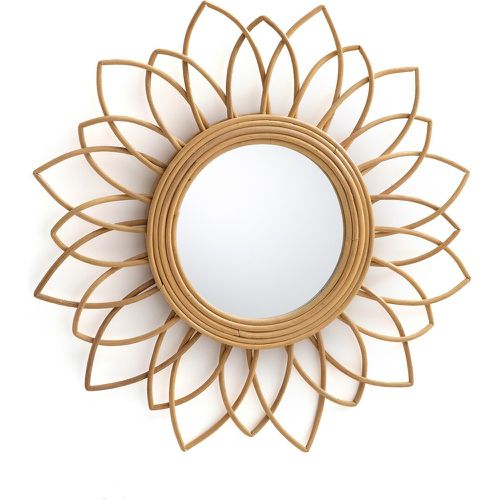 Nogu Mirror with Floral Rattan Frame, 65cm Diameter - LA REDOUTE INTERIEURS - Modalova