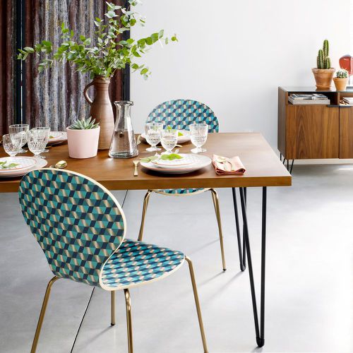 Set of 2 Watford Stackable Patterned Chairs - LA REDOUTE INTERIEURS - Modalova
