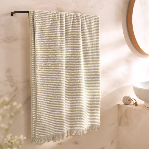 Malo Striped 100% Cotton Bath Sheet - LA REDOUTE INTERIEURS - Modalova
