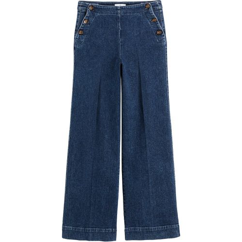 Wide Leg Sailor Jeans with High Waist, Length 31.5" - LA REDOUTE COLLECTIONS - Modalova