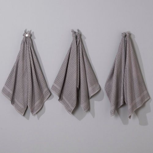 Set of 6 Absorbent 100% Cotton Hand Towels - SO'HOME - Modalova