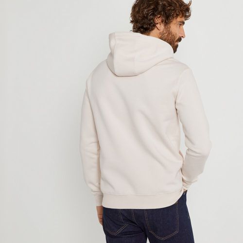 Embroidered Slogan Hoodie in Cotton Mix - LA REDOUTE COLLECTIONS - Modalova