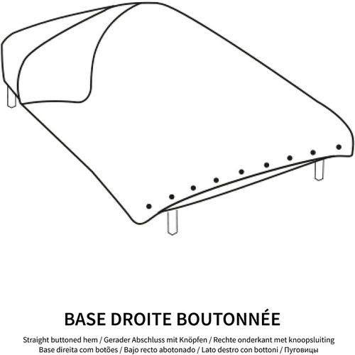 Pampelune Art Deco Fan 100% Cotton Percale 200 Thread Count Duvet Cover - LA REDOUTE INTERIEURS - Modalova